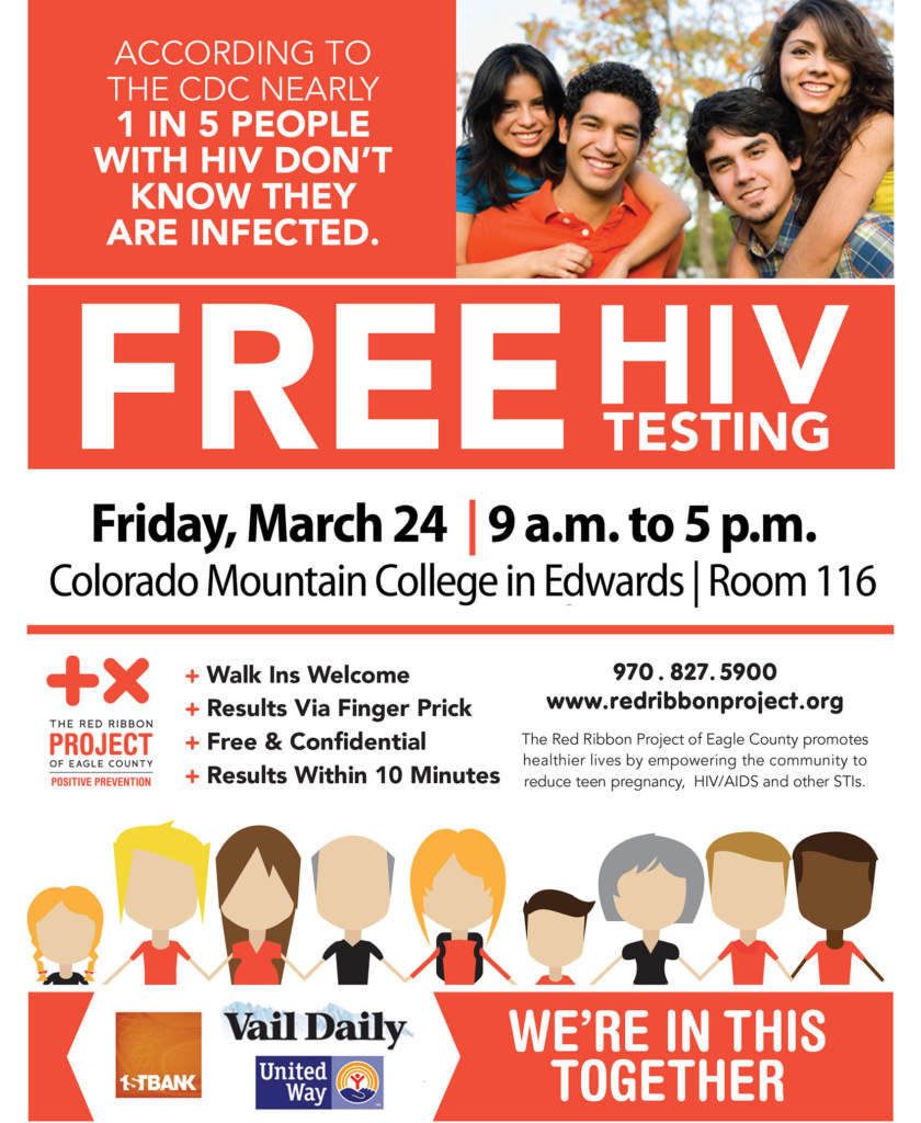 Free HIV Testing Colorado Mountain College VVP Events