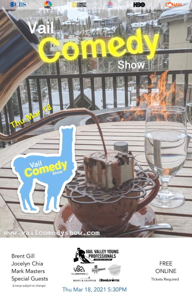 Vail Comedy Show Poster March 2021