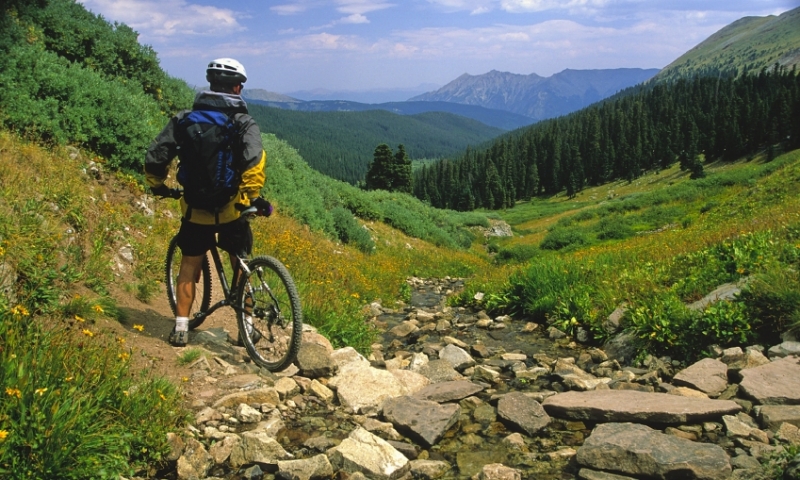 Mountain Biking in the Rockies