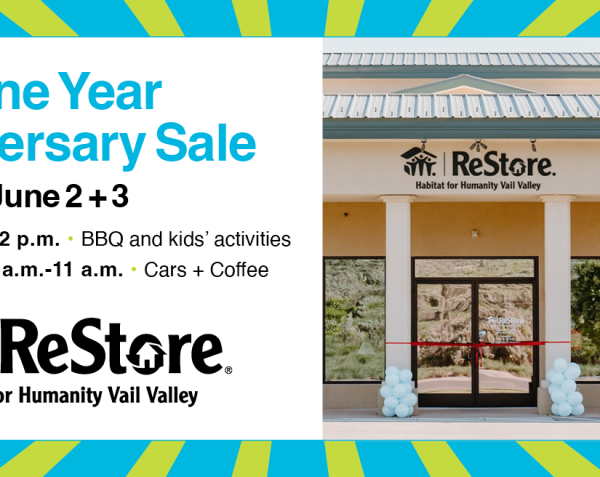 ReStore Anniversary Celebration